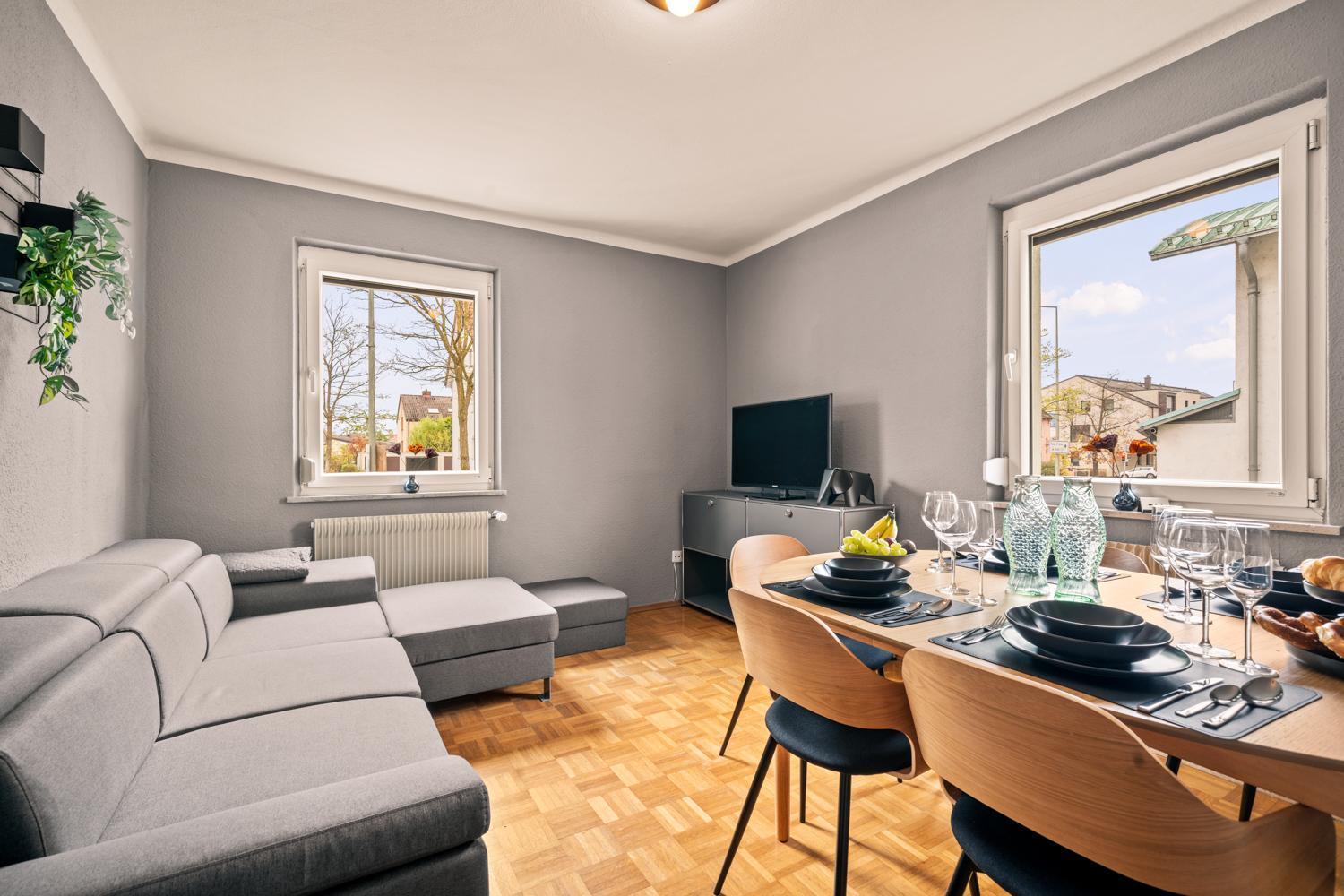 Apartment Fuer Bis Zu 6 Personen Mit Terrasse Und Klima Фрідріхсгафен Екстер'єр фото